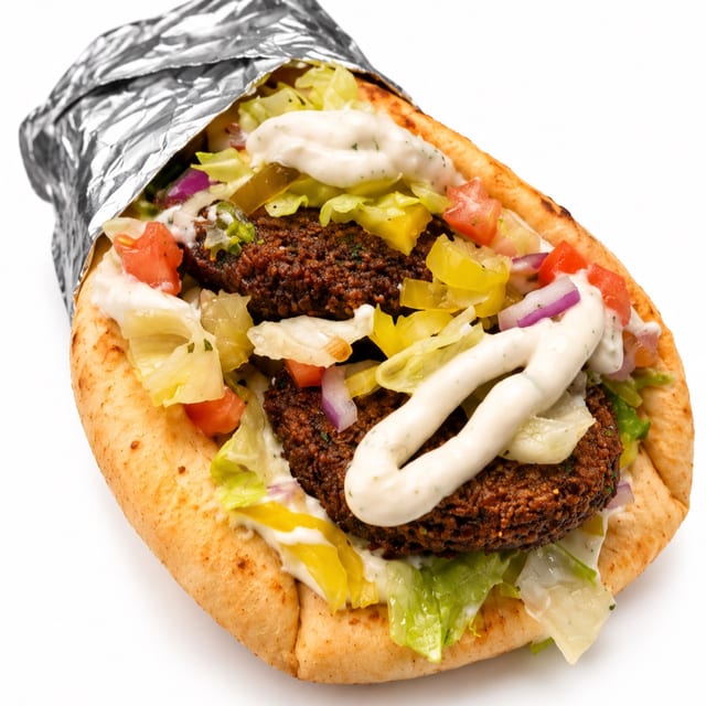Falafel Wrap.