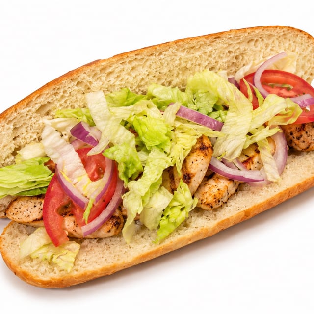 Grilled Chicken Sub.