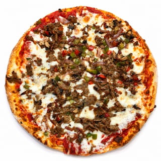 Lg Philly Steak Pizza