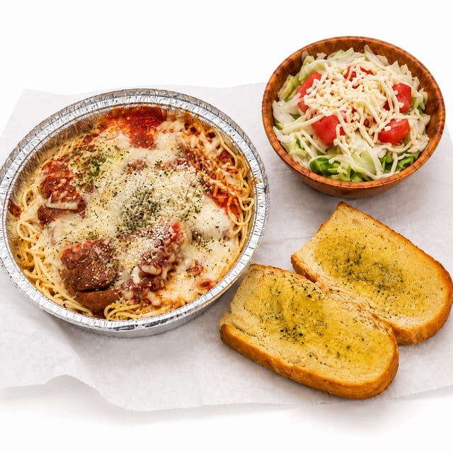 Italian Sausage & Spaghetti.