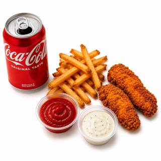 Kid's Chicken Meal, Fries & Soda