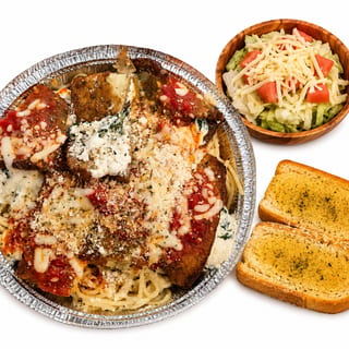 Eggplant Rollatini & Spaghetti