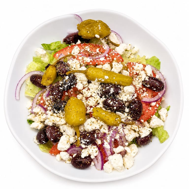 Delicious Greek Salad Awaits